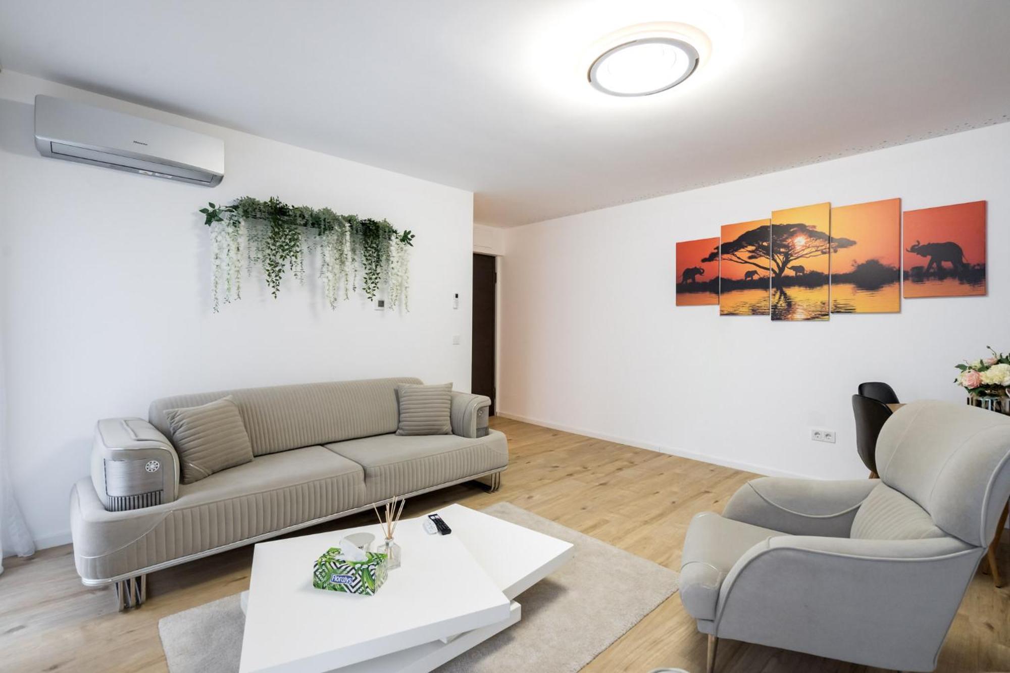 Apartamento Breeze - Modern Escape In Pipera Bucarest Exterior foto