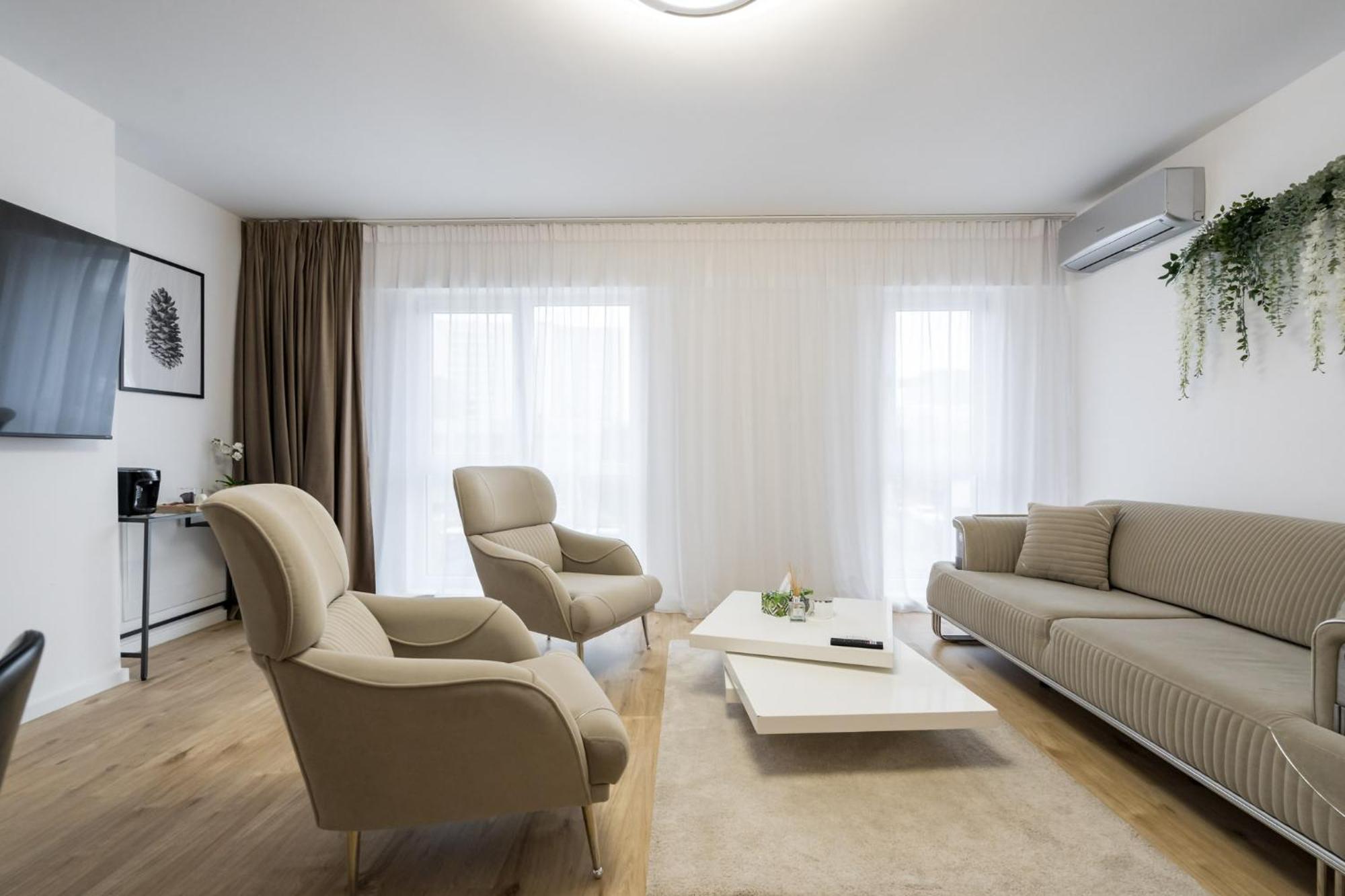 Apartamento Breeze - Modern Escape In Pipera Bucarest Exterior foto